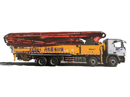 丹东东深混凝土—57m泵送车