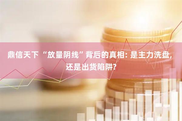 鼎信天下 “放量阴线”背后的真相: 是主力洗盘, 还是出货陷阱?